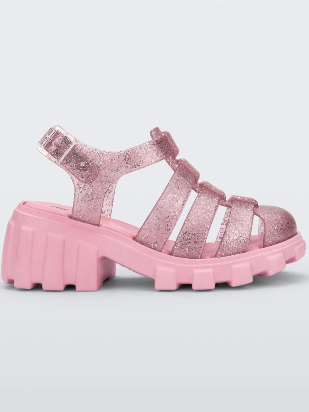 Mini Melissa Megan Platform Sandals for Kids, size Big Kid 3 (Brazil 32 - 33)